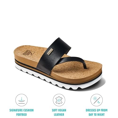 REEF Women's Sol Hi Platform Fashion Sandal, Ultra Soft Footbed