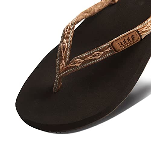 REEF Women's Ginger Beach Flip Flop, Recycled PET Strap