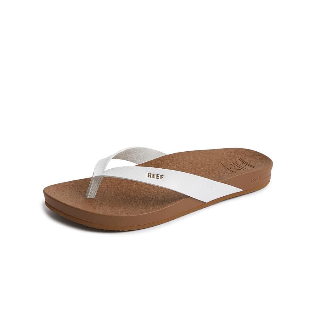 REEF Women's Cushion Court Flip Flop, Arch Support Footbed