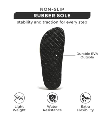 Project Cloud Women's Comfortable Memory Foam Genuine Leather Sandals