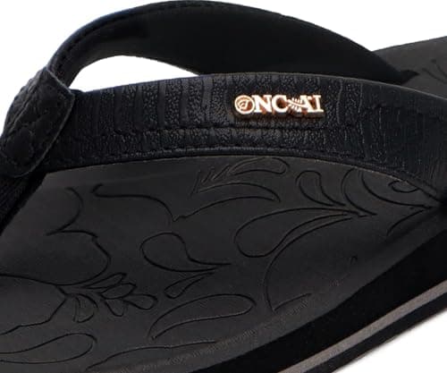 ONCAI Women's Comfortable Summer Flip Flops with Arch Support