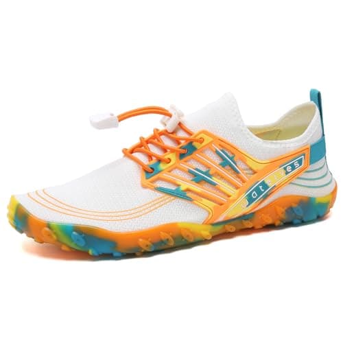 WateLves Mens & Womens Barefoot Beach Swim Shoes Quick-Dry Aqua Socks