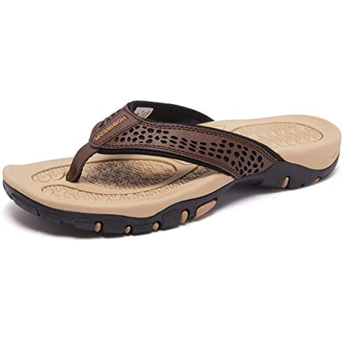 KIIU Mens Thong Sandals for Beach and Beyond