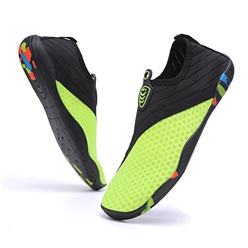 Vsufim Quick-Dry Water Sports Barefoot Shoes for Swimming Beach Pool Surf Yoga
