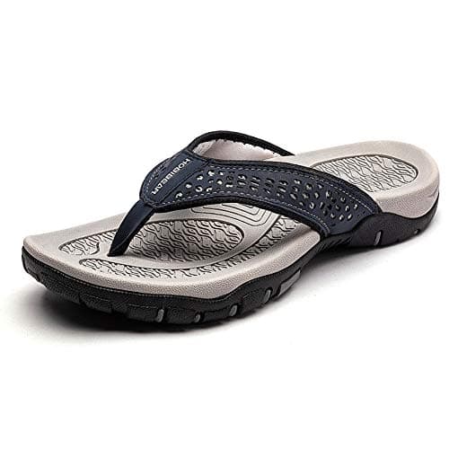 KIIU Mens Thong Sandals for Beach and Beyond
