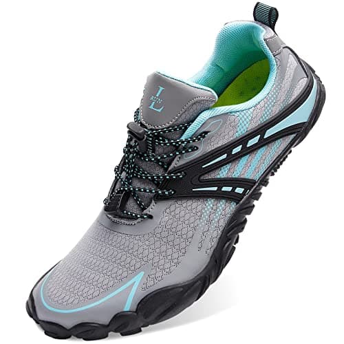 L-RUN Barefoot Water Shoes for Women & Men Aqua Sock Hiking & Swimming