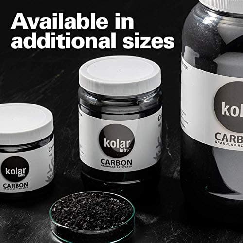Kolar Labs Crystal Cal Activated Carbon, 1 Gallon Aquarium Filter Aid