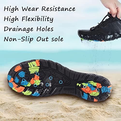 YALOX Men's & Women's Water Shoes: Outdoor Swim & Surf Quick-Dry Beach Shoes