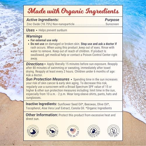 Raw Love SPF 30 Reef Safe Travel Size Sunscreen Lotion