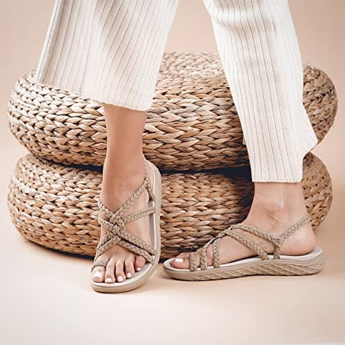 Plaka Explore Women's Comfortable Walking and Hiking Sandals | Arch Support, Waterproof & Travel Perfect