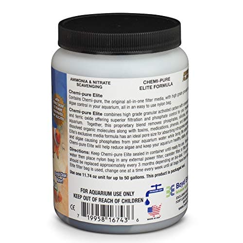 Chemipure Elite Aquarium Filter Media, 11.74-Ounce