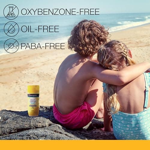 Neutrogena Beach Defense Water Resistant SPF 70 Oil-Free Sunscreen Lotion, 6.7 oz