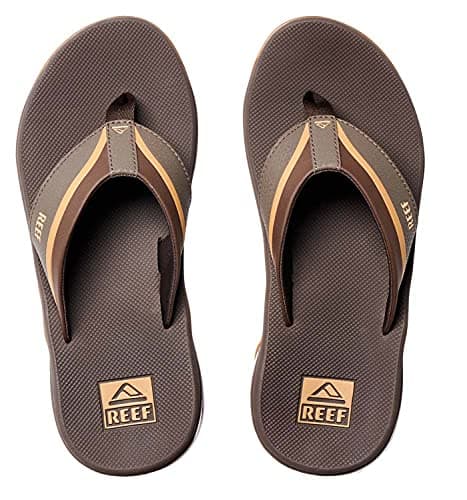 REEF Men's Water Friendly Flip Flop with Cushioning Heel Airbag