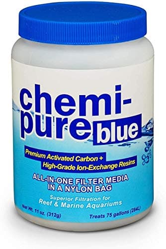 Chemi-Pure Aquarium Filtration Media, 11-Ounce, Blue
