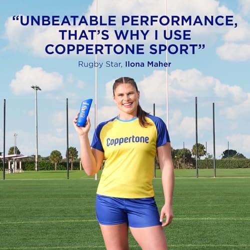 Coppertone SPORT Sunscreen SPF 50, Water Resistant, 7 Fl Oz