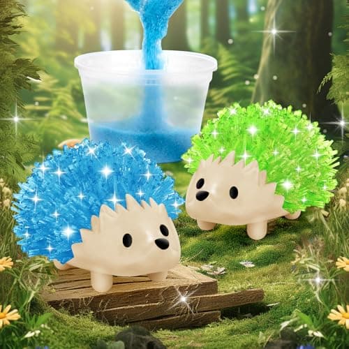 Sdaymol Crystal Growing Kit for Kids - Hedgehog Shapes in 24 HoursSTEM Science Experiments