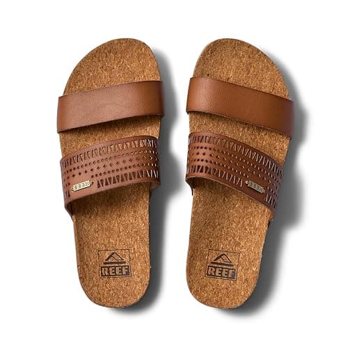 REEF Women's Arch Support Vista Perf Platform Sandal