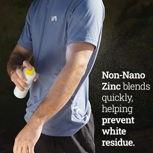 Oars + Alps SPF 50 Mineral Sunscreen Spray, Vitamin E & Antioxidants, Water & Sweat Resistant