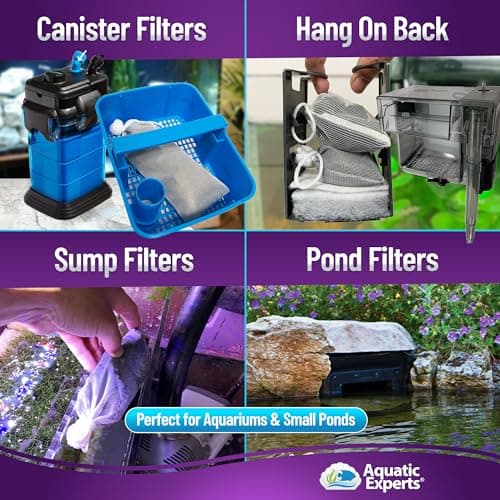 Premium Activated Carbon for Fish Tank Filters (3 lbs Fine Mesh Bag)