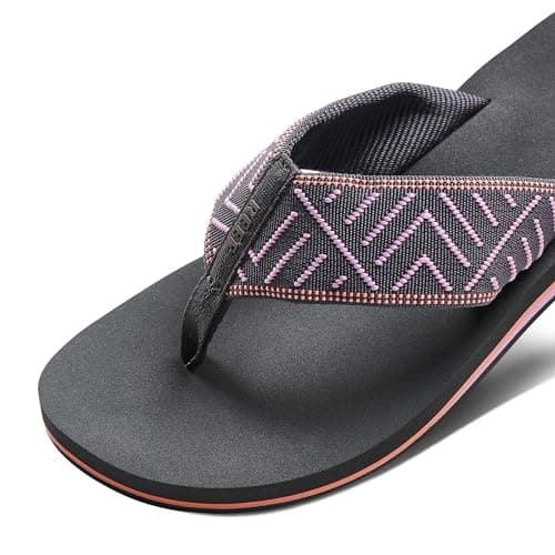 REEF Women's Soft-Woven Strap Beach Flip Flop with Cushion Footbed