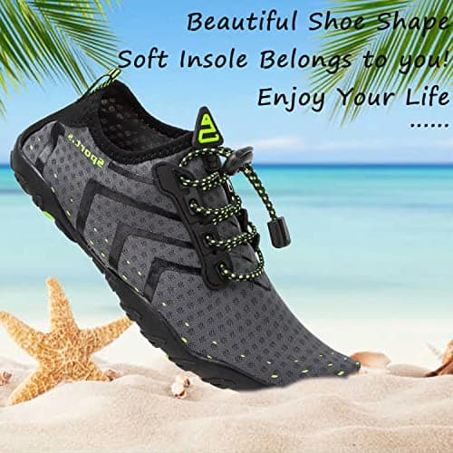 YALOX Men's & Women's Water Shoes: Outdoor Swim & Surf Quick-Dry Beach Shoes
