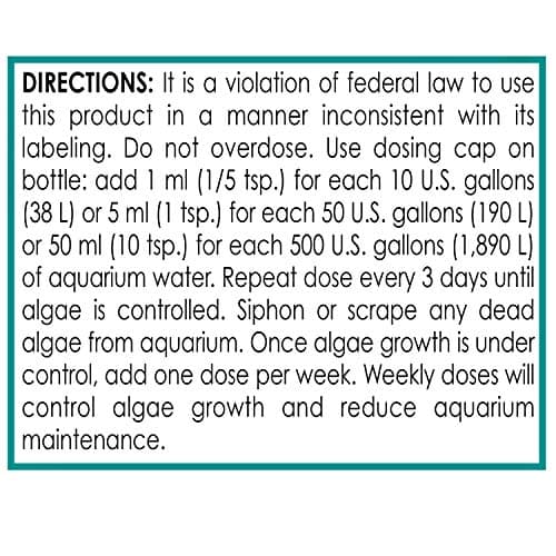 API Marine AlgaeFix 16-Ounce Algae Control Bottle