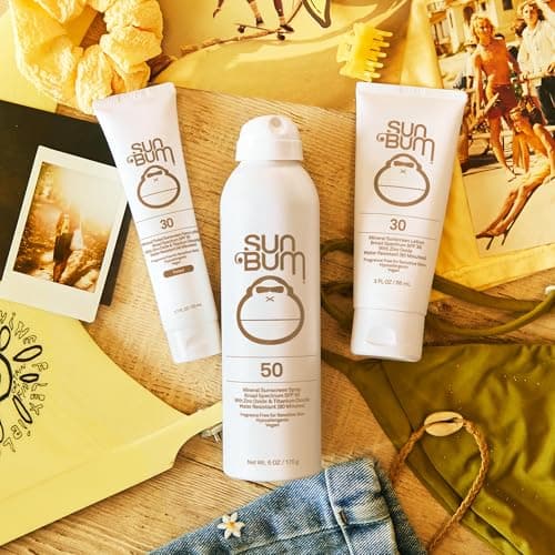 Sun Bum Mineral SPF 30 Broad-Spectrum Sunscreen Lotion - Vegan, Hawaii 104 Compliant - 3 oz