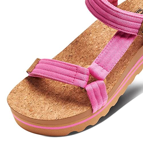 REEF Women's Rem Hi Platform Sandal, Arch Support & Adjustable Strap