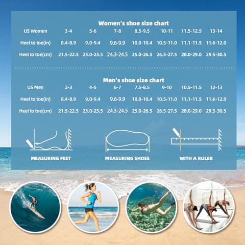 ATHMILE Quick-Dry Water Shoes for Adults & Youth Sport Accessories