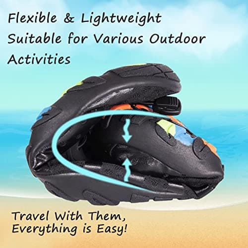 YALOX Men's & Women's Water Shoes: Outdoor Swim & Surf Quick-Dry Beach Shoes