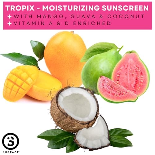 Hawaii 104 Reef Act Compliant Surface TROPIX Sheer Touch Sunscreen - SPF 50 6oz