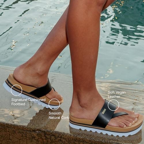 REEF Women's Sol Hi Platform Fashion Sandal, Ultra Soft Footbed