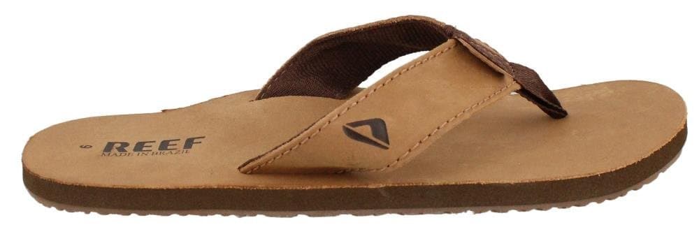 REEF Men's Leather Smoothie Sandal
