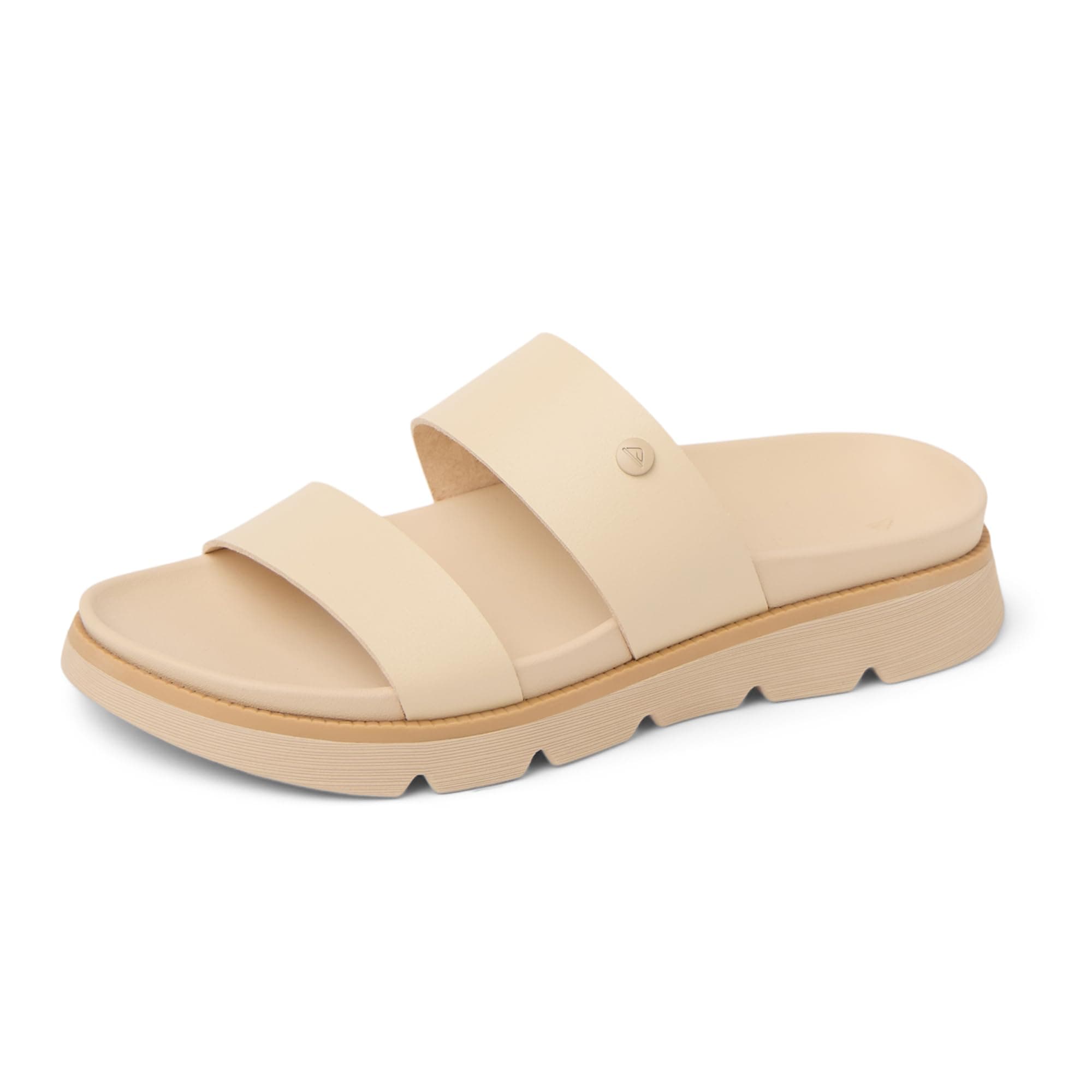 REEF Womens Vista Luxe Thea Platform Sandal, Vegan Leather Strap, Ultra Cushion Footbed for Comfort-Conscious Women, Everyday Wear, Travel and Work