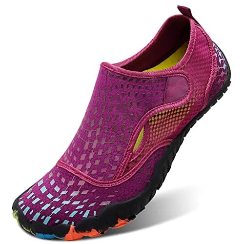 L-RUN Barefoot Water Shoes for Women & Men Aqua Sock Hiking & Swimming