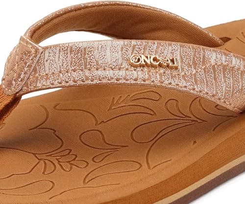 ONCAI Women's Comfortable Summer Flip Flops with Arch Support