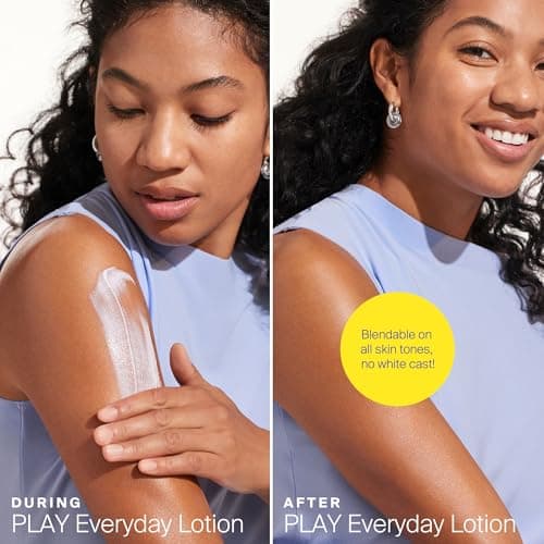 Supergoop! PLAY SPF 50 Everyday Lotion - Broad Spectrum Body & Face Sunscreen for Sensitive Skin
