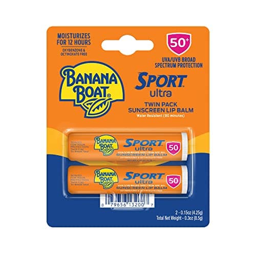Banana Boat Sport Ultra SPF 50 Lip Sunscreen 2 Pack