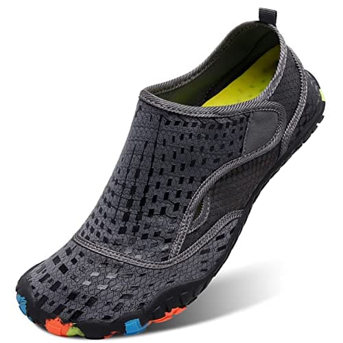 L-RUN Barefoot Water Shoes for Women & Men Aqua Sock Hiking & Swimming