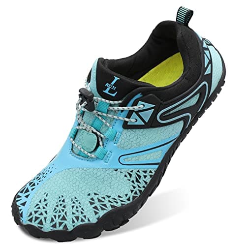 L-RUN Barefoot Water Shoes for Women & Men Aqua Sock Hiking & Swimming