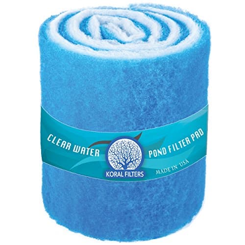 Koi Pond & Aquarium Filter Media Roll (6 ft) - Clear & Clean Water