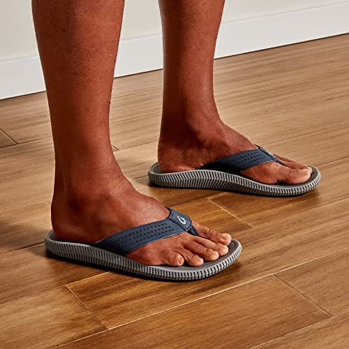 Men's Beach Sandals by OLUKAI, Quick-Dry Flip-Flop Slides, Water Resistant
