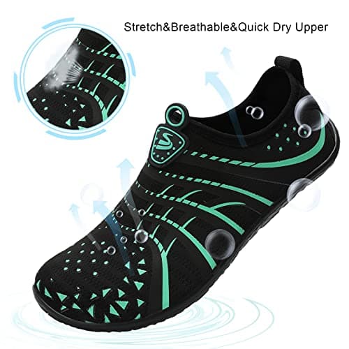 Spesoul Breathable Water Shoes for Hiking, Swimming & More