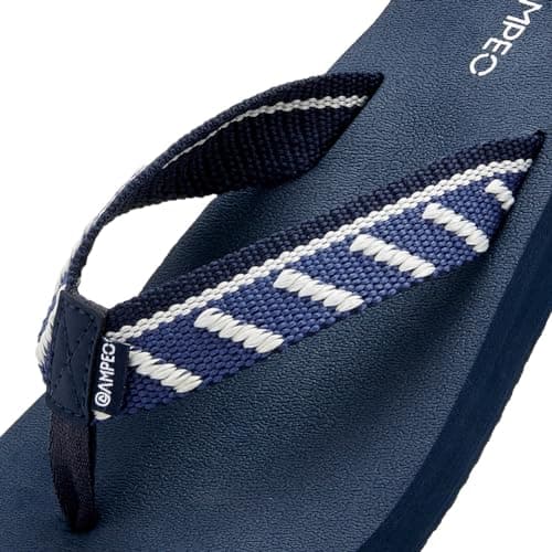 Ampeo Women's Arch Support Flip Flops Summer Beach Sandals