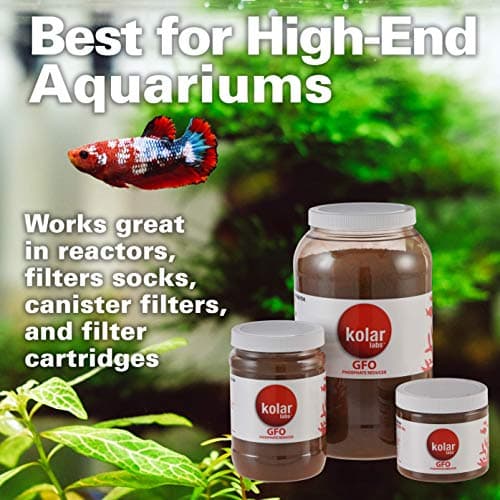 Kolar Labs GFO Bayoxide E33 Phosphate Remover for Aquariums, Reef Tanks (454g)