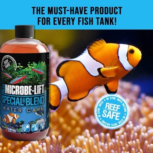 MICROBE-LIFT SBH16 Special Blend Aquarium Cleaner 16 Ounces Freshwater & Saltwater