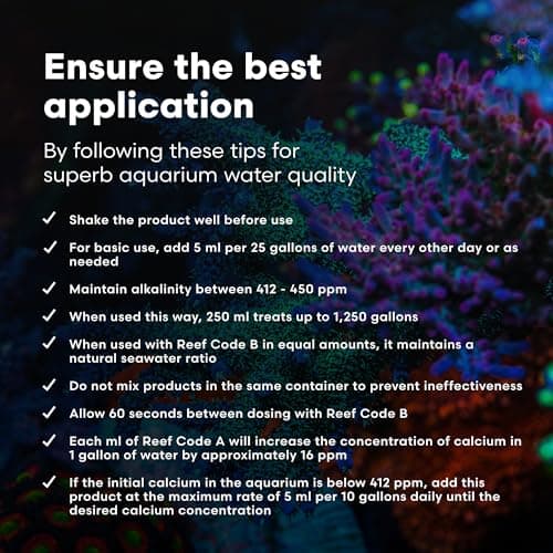 Brightwell Aquatics ABARCA2L Reef Code A Liquid Saltwater Conditioners, 67.6-Ounce