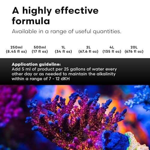 Brightwell Aquatics Reef Code B - Balanced Calcium & Alkalinity System - 67.6 fl oz
