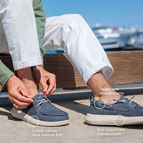 REEF Swellsole Pier Boat Shoe - Memory Foam Comfort, Lightweight & Flexible