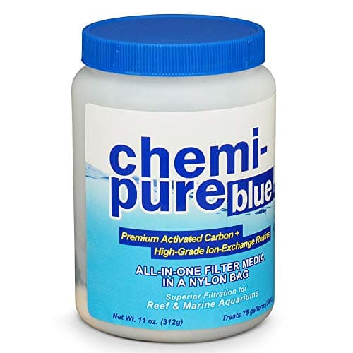 Chemi-Pure Aquarium Filtration Media, 11-Ounce, Blue